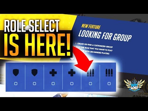 Overwatch News - ROLE SELECT! HUGE SOCIAL UPDATE! Endorsements and Looking for Group!