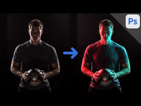 New Easy Way to Relight Photos in Photoshop Beta | Photoshop Tutorial