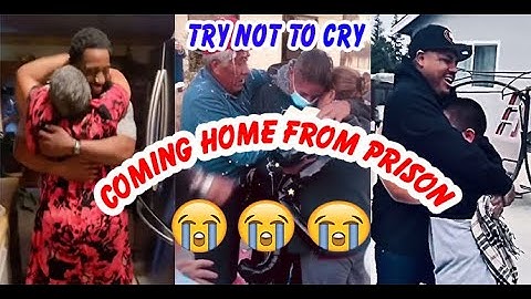 TRY NOT TO CRY! Most emotional coming home from prison compilation❤️  |Surprise Moments