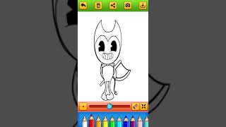Bendy Coloring App screenshot 1