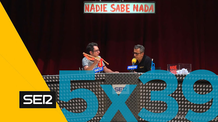 Nadie Sabe Nada 5x39 | Programa especial desde Singlot Festival