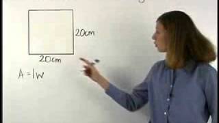 Thumbnail Area of a Square   YourTeacher com   Math Help   YouTube