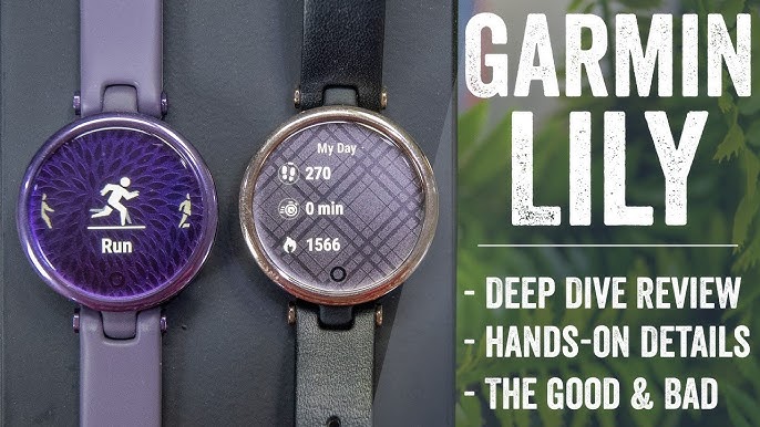 Garmin Lily 2 - Montre intelligente pour femme - Design élégant