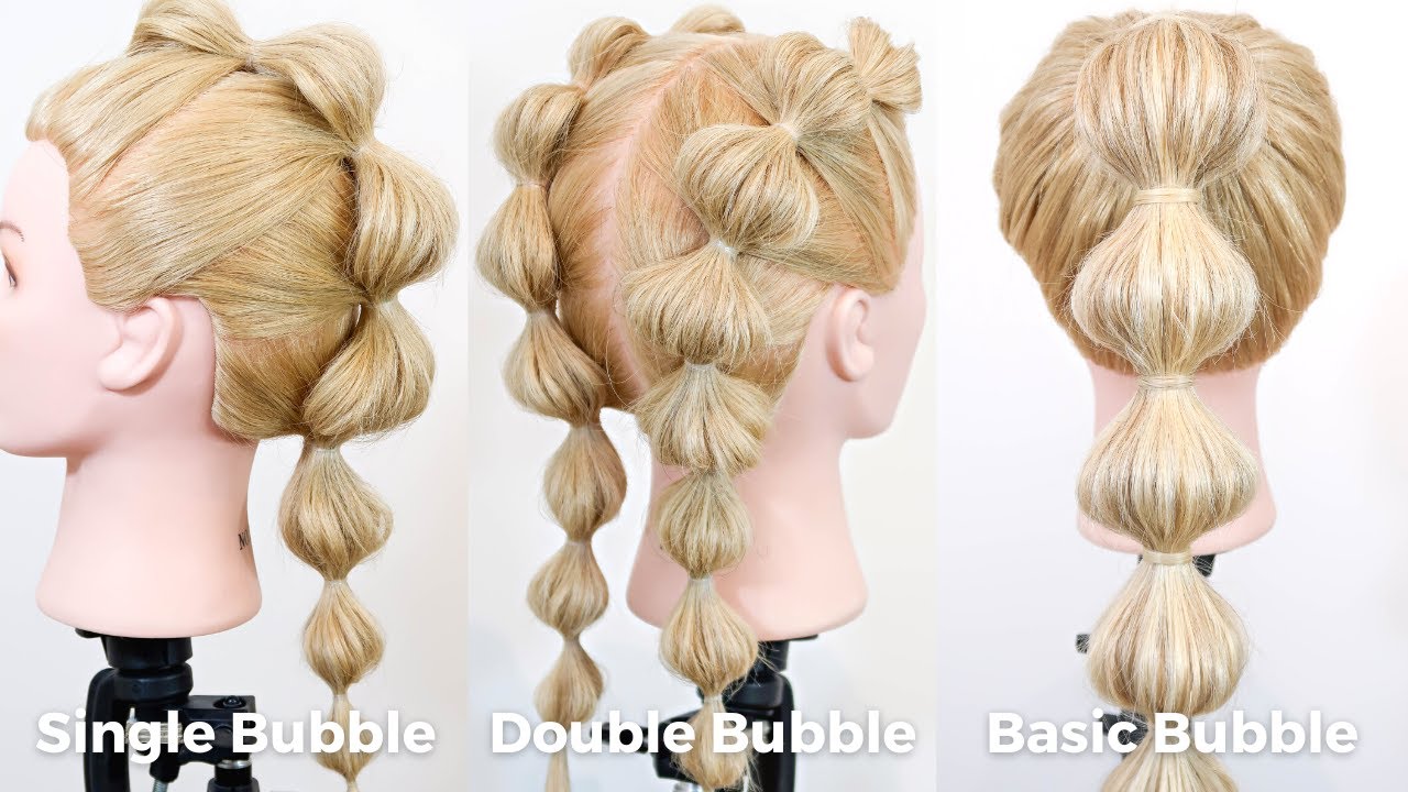 How To Bubble Braid For Complete Beginners - Easy & Simple