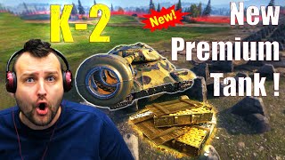 Wargaming's NEW Gold Sink: K-2 Premium Tank Auction! | World of Tanks