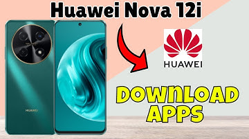 How to install Apps Huawei Nova 12i #new