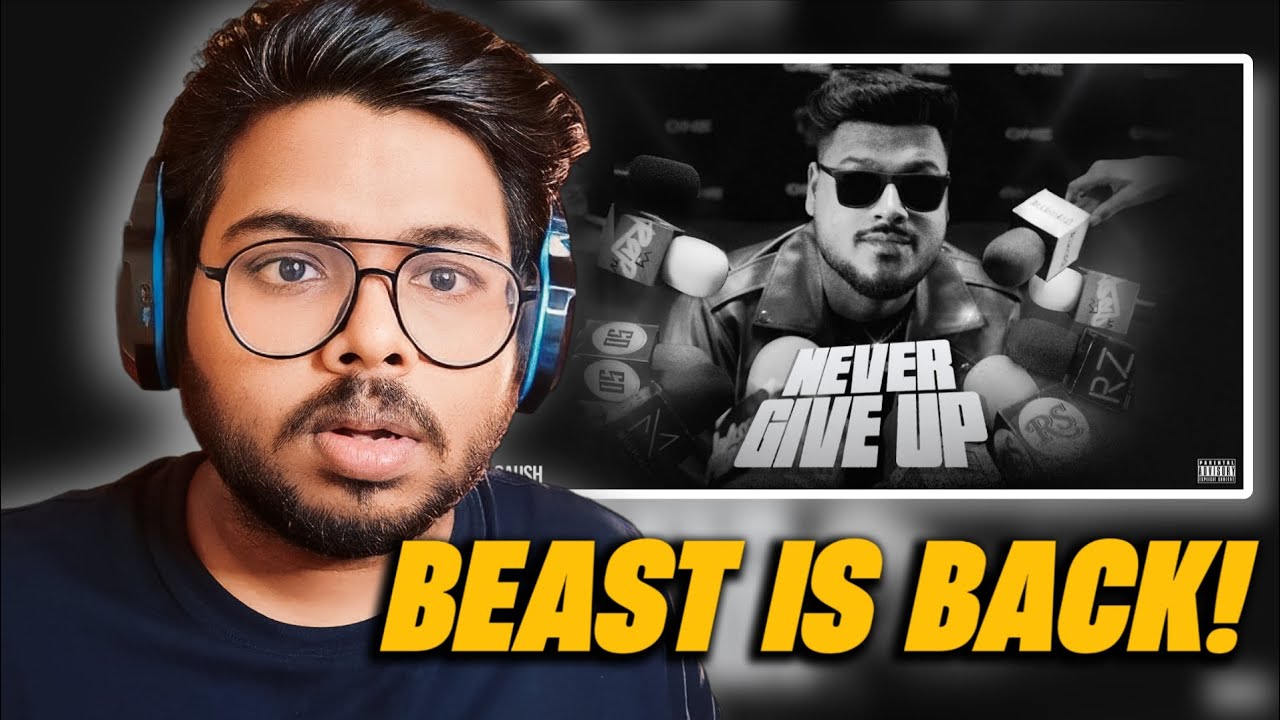 GAUSH - NEVER GIVE UP REACTION!