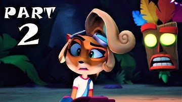 CRASH BANDICOOT 4 Walkthrough Part 2 - A Real Grind & Crash Compactor - All Gems and Crates