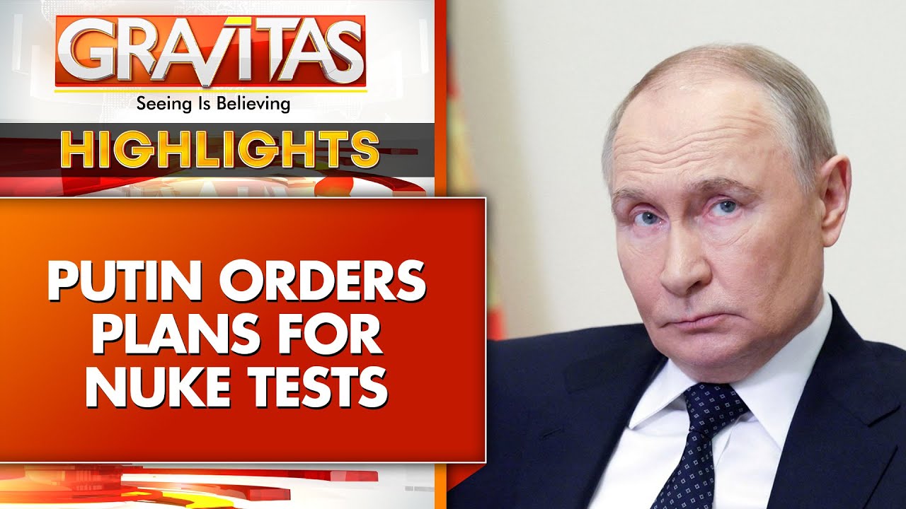 Putin Orders Nuclear Test Prep Showcases Burevestnik Poseidon Superweapons GRAVITAS Highlights