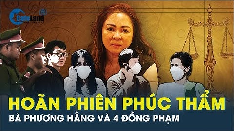 Hoãn phiên tòa phúc thẩm liên quan đến bà Nguyễn Phương Hằng và 4 đồng phạm | CafeLand
