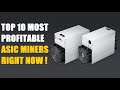 Top 10 Most Profitable Asic Miners At The Moment | Minersdeals