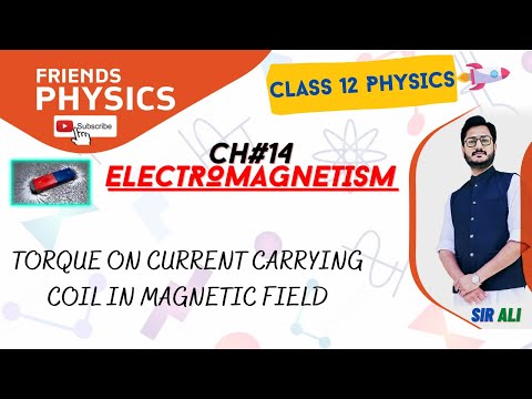 TORQUE ACTING ON A WIRE | CHAPTER 14 | ELECTROMAGNETISM | CLASS 12 PHYSICS | 100% UNDERSTANDING