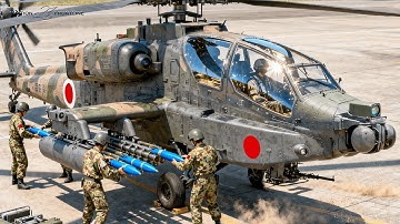 US-Japan Test New AH-64 Helicopter with Powerful Special Ammunition