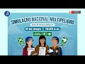 Participemos del Simulacro nacional multipeligro de sismo este 31 de mayo