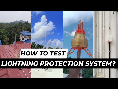 Video: Lightning protection: calculation, installation, testing, grounding