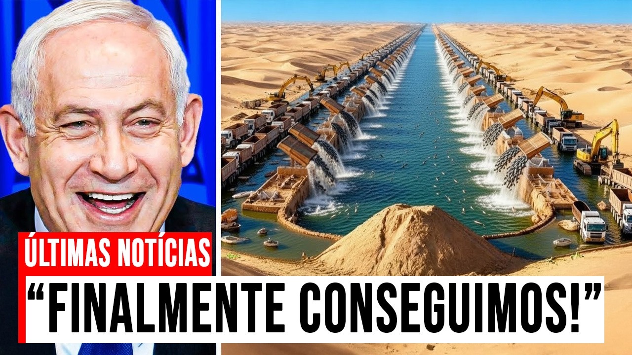 Ninguém ACREDITARIA: ISRAEL cultiva PEIXES no DESERTO com um SISTEMA OCULTO que FUNCIONA!