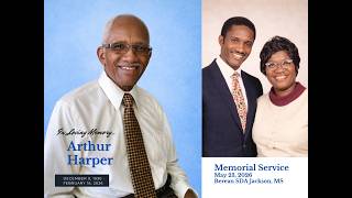 Arthur Harper's Memorial Service 5-23-26
