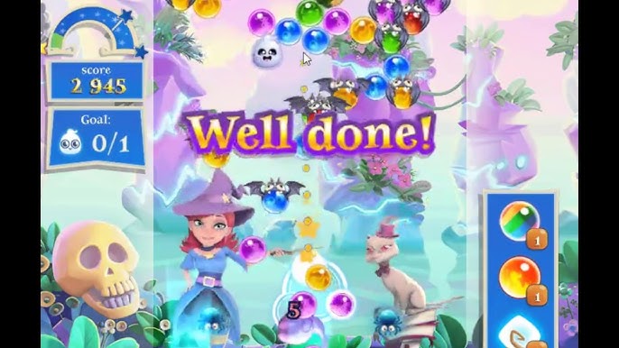 Bubble Witch Saga 2 Level 360 