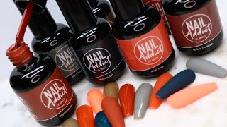 Tonos Para Otoño de Nail Addict los ángeles ⎮ Gel Polish by Nail Addict ⎮@lucyvillaNails