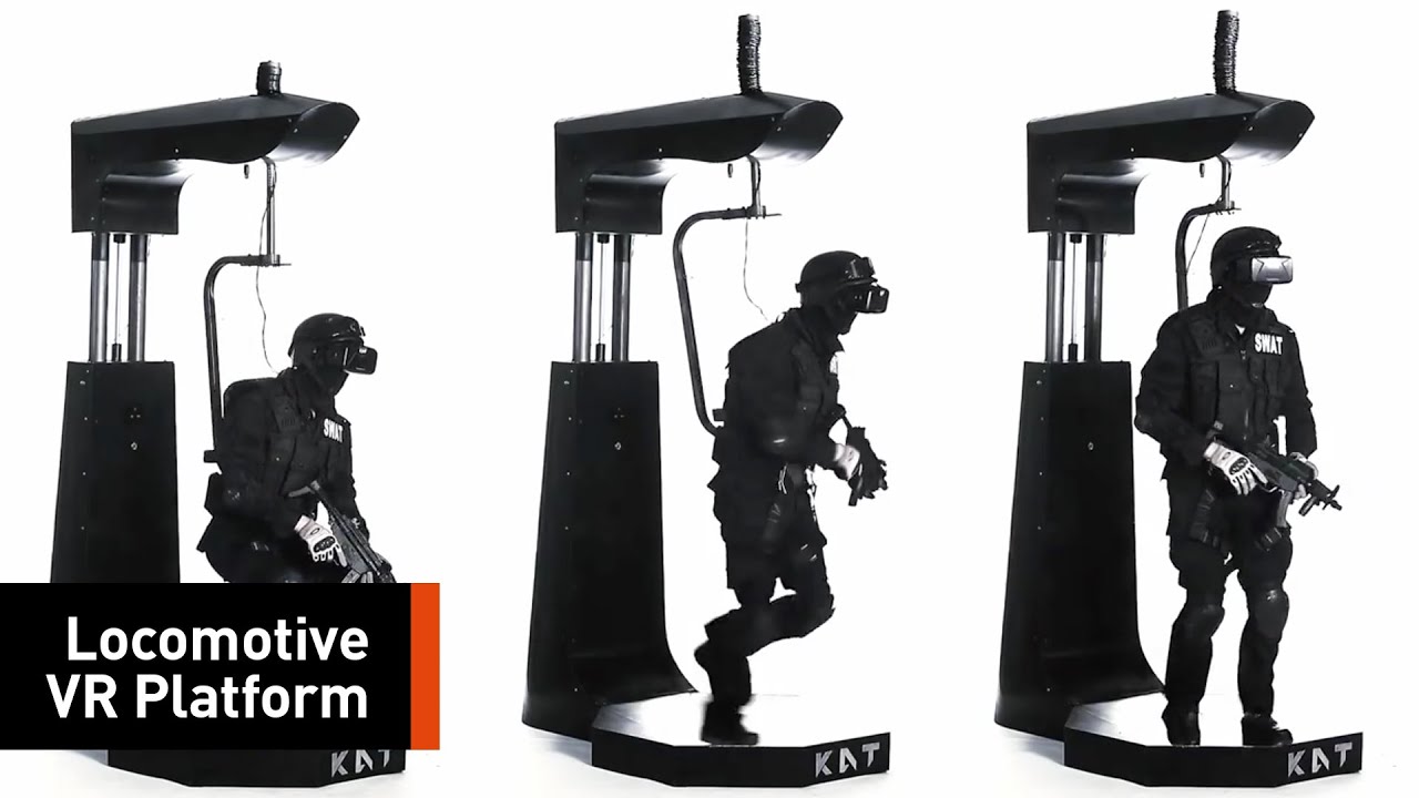 Omni Directional Virtual Reality Treadmill Youtube
