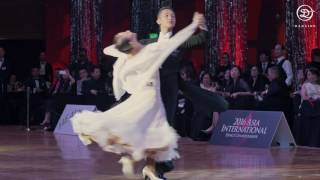 【チョンヘ ジンシャン ワルツ】Amateurs Ballroom Finals Presentation Chong Ing