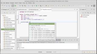 Thread Methods (using Scala)