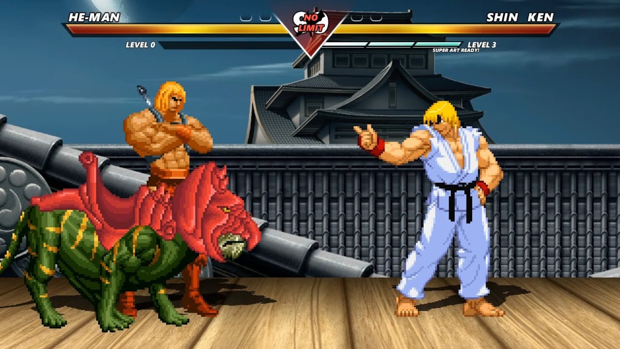 HE-MAN vs SHIN KEN - The most epic fight❗