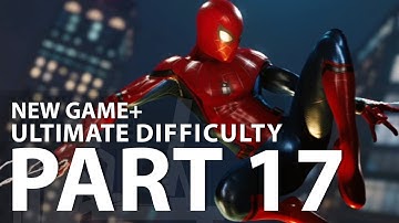 Marvel Spiderman PS4 Walkthrough Part 17 - New Game Plus on Ultimate Difficulty ( No Commentary )