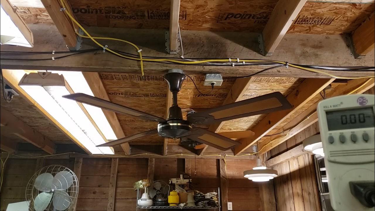 Southern Breeze (Union/Evergo) Ceiling Fan CFM TEST YouTube