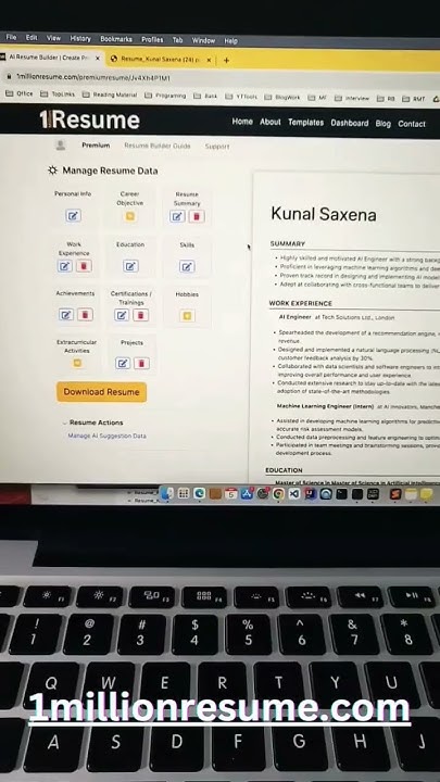 create-resume-online-free-day-4-shorts-30dayschallenge