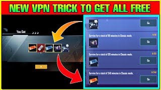 PUBG MOBILE NEW VPN TRICK TO GET UC VOUCHER, TREASURE VOUCHER, CLASSIC CRATE VOUCHER