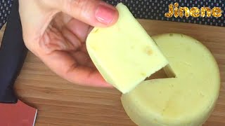 JINENE | مائدة رمضان -   طريقة تحضير الجبن الاحمر ?/ Fromage rouge fait maison très réussi