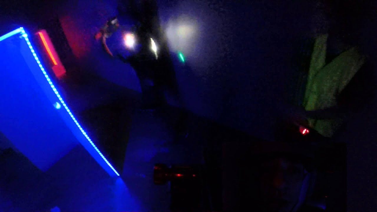 GoPro Zone Laser Tag Test Footage - YouTube