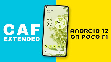CAFEX 3.0 Android 12 on POCO F1 | Monet Customizations | Official CAF Extended Rom Review⚡