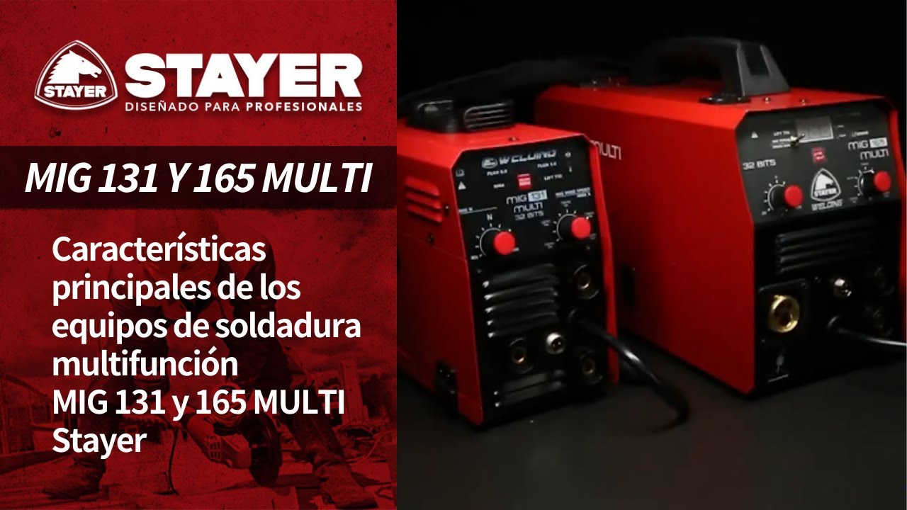 MIG MULTI RANGE / MIG - MAG WELDERS MIG 165 MULTI ΣΥΡΜΑ FLUX NO GAS