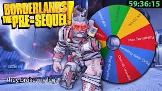 Borderlands The Pre Sequel BUT A Wheel Decides My Challenges