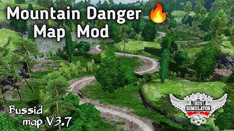 Download Latest Mountain🗻 Danger map mod for bus simulator indonesia /Bussid map mod V3.7 Media file