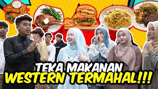 TEKA MAKANAN WESTERN TERMAHAL !!! AMBOI TALENT BARU DAH PANDAI …