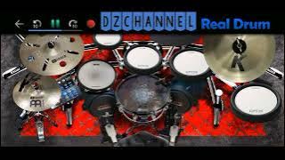 INSTRUMEN SAMBUTAN goyang karawang SANDIWARA GELORA BUANA COVER REAL DRUM