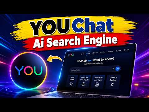 YOUChat AI Search Engine Tutorial | ChatGPT-Like Chatbot on You.com Explained