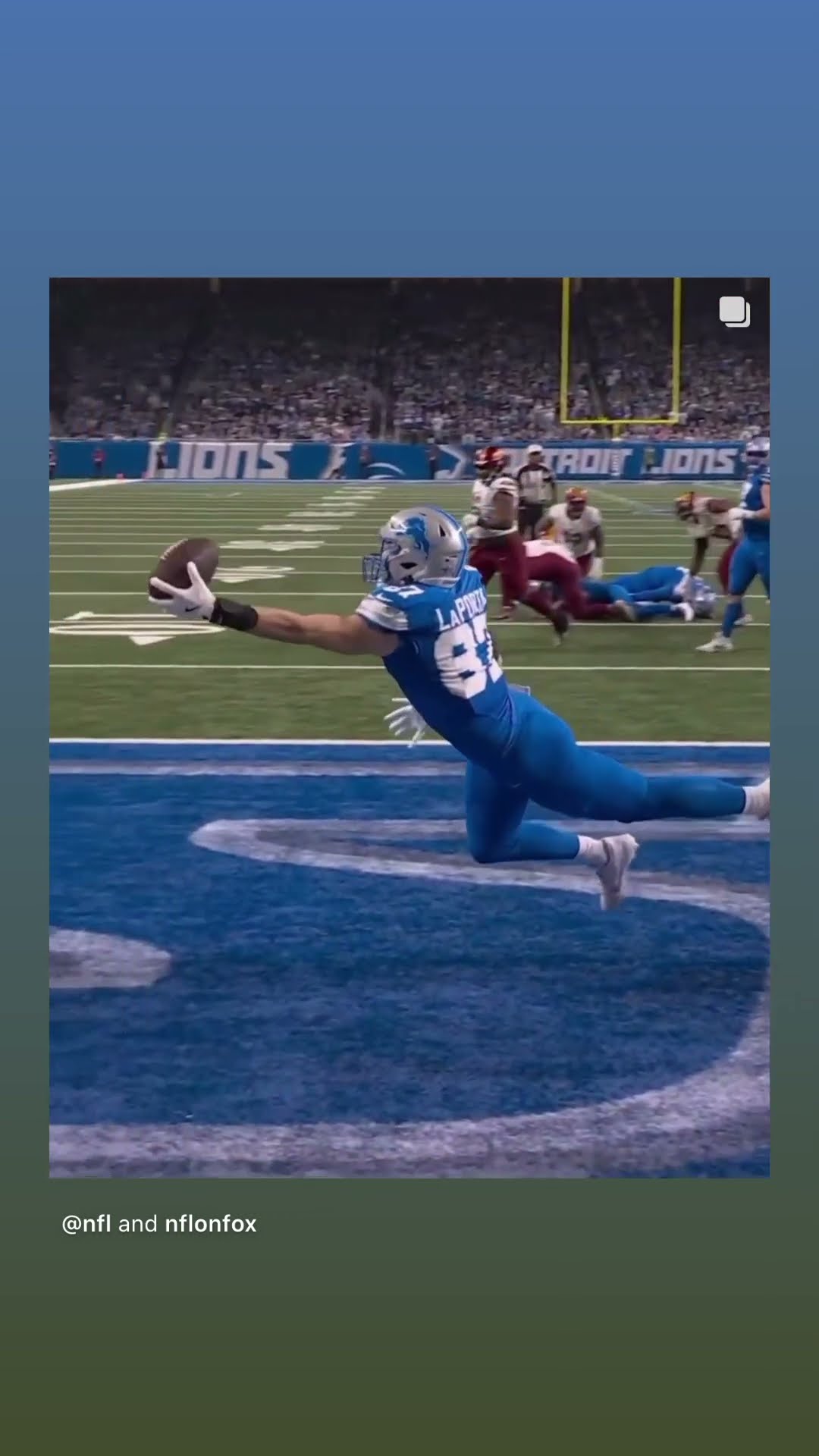 Left handed #hoodnews #jaredgoff #samlaporta #detroitlions #NFL #football #sports #viralvideo #omg