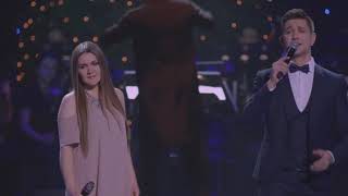 Дина Гарипова и Григорий Чернецов на Рождественском концерте