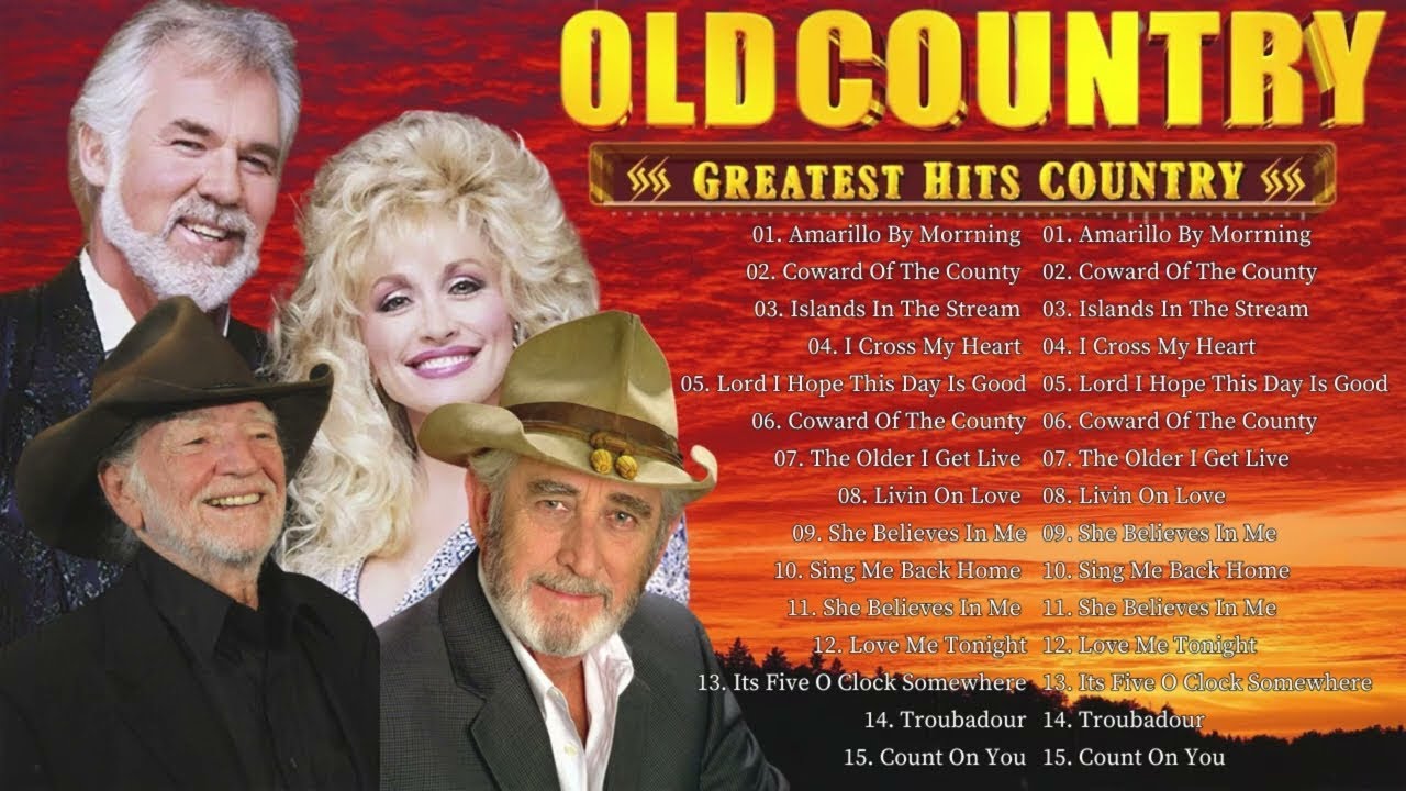 ⁣Best Classic Country Songs Of All Time ⭐ Don Williams, Alan Jackson, Willie Nelson, George Strait