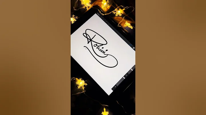Rohini’s elegent signature ✨#art#signature#calligraphy#rohini#trending#video#music#yt#satisfying#pop