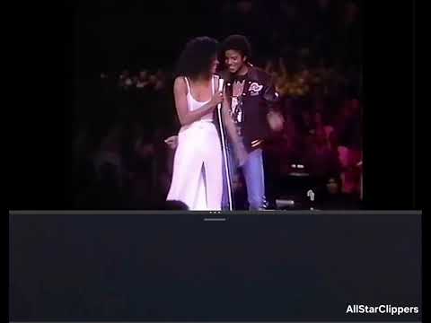 Diana Ross and Michael Jackson Perform Upside Down Live in Los Angeles 1981 