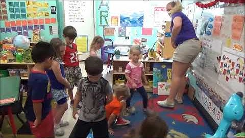 Prek Circle Time Transition - Bottom Buttons