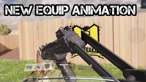 New equip animations for all weapons Season 11 update in COD Mobile | Call of Duty Mobile