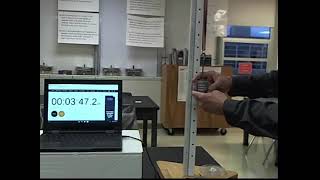 Spring Constant, k Lab Data