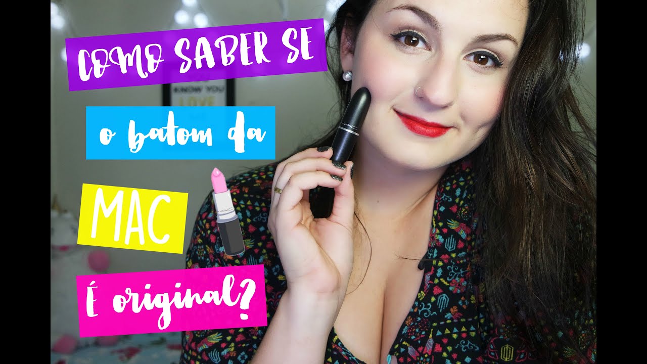 Dicas de como saber se o batom da Mac é Verdadeiro ou Falso!