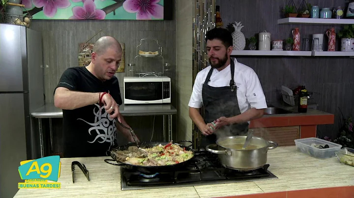 A Las 9 Buenas Tardes - En la Cocina el Chef Adolf...